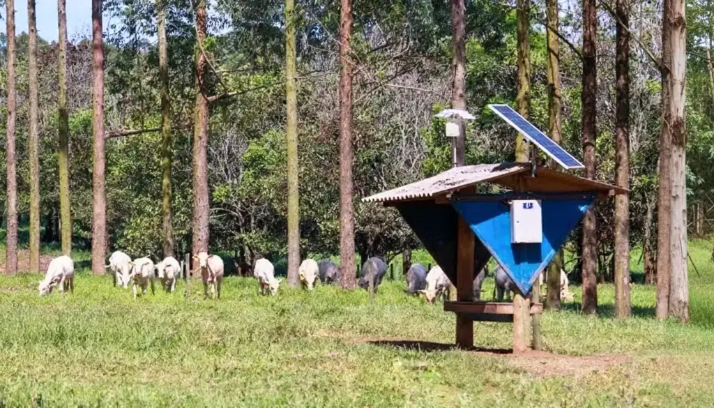 Gestão hídrica simples em uma área de floresta, promovendo o monitoramento de recursos hídricos para manejo sustentável
